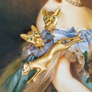 Vintage JACKIE COLLINS Panther Set